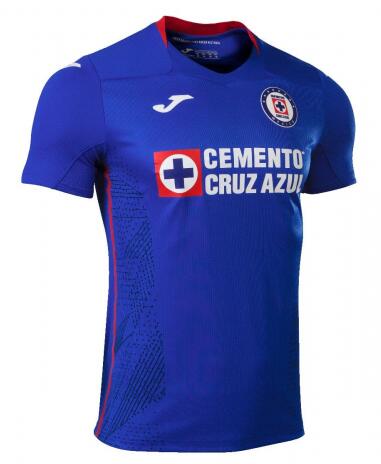 20-21 Cruz Azul Home Soccer Jersey Shirt